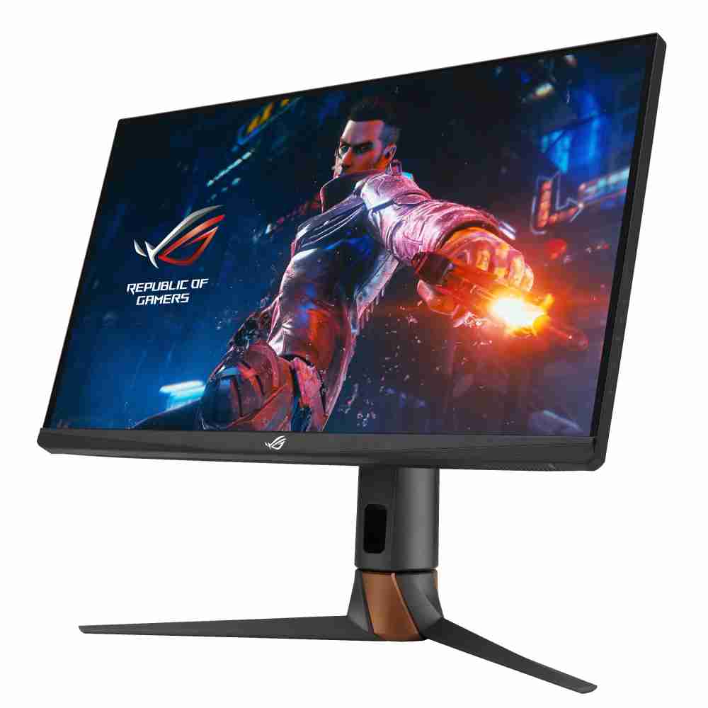 华硕ASUS ROG Swift 360Hz PG27AQN，，，采用MG电玩全新可支持ULMB2技术的高阶电竞显示器，，，为电竞玩家打造突破以往的急速游戏体验。。。。（图片来源：ASUS提供）